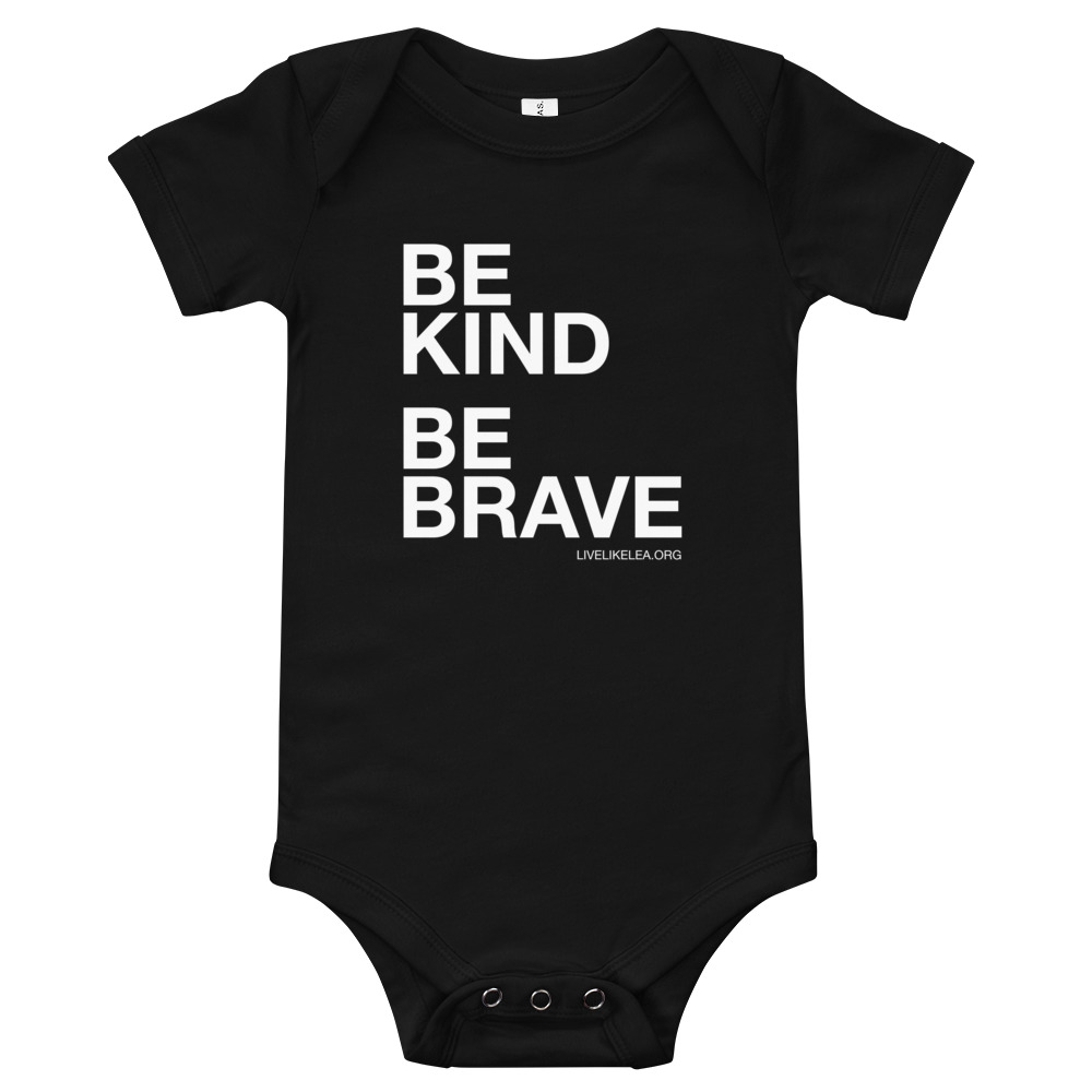 BE KIND BE BRAVE - Baby Short One Piece | mockup-aa9f6742.jpg